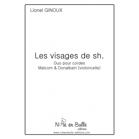 Lionel Ginoux Les visages de sh, Malcom & Donalbian - Version PDF