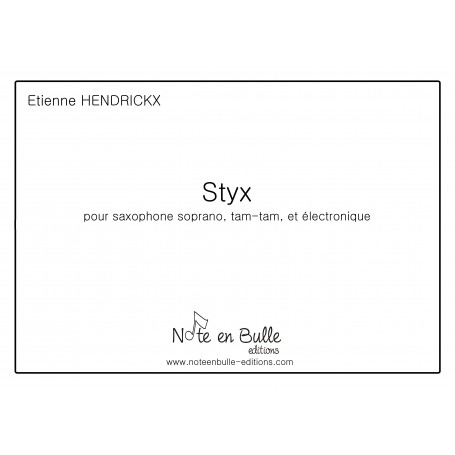 Etienne Hendrickx Styx - Version PDF
