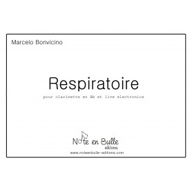 Marcelo Bonvicino Respiratoire - Version Papier