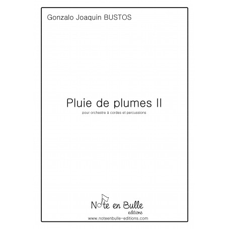 Gonzalo Joaquin Bustos - Pluie de plumes II - Printed version