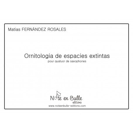 Matias Fernandez Rosales Ornitologia de especies extintas - printed version