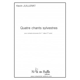 Kevin Juillerat 4 chants Sylvestres - pdf