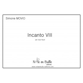 Simone Movio Incanto VIII - sheet paper
