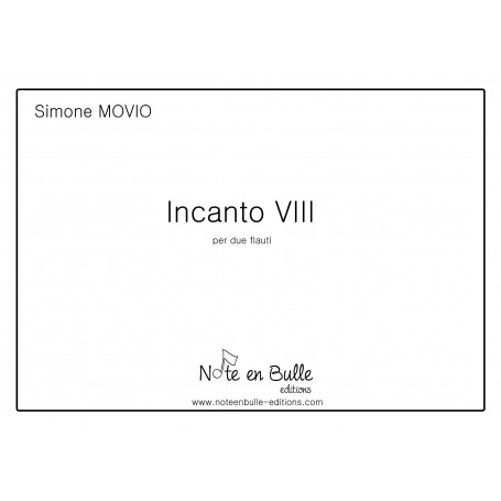 Simone Movio Incanto VIII - sheet paper