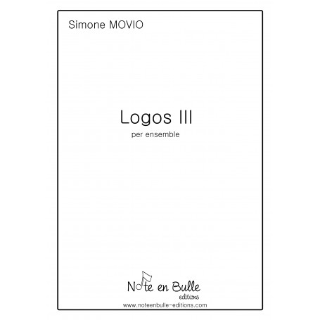 Simone Movio Logos III - sheet paper