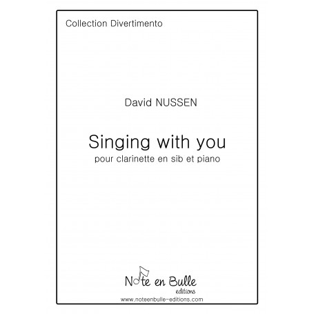 David Nussen Singing with you - Version Papier