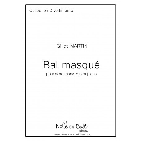 Gilles Martin Bal Masqué - Printed version