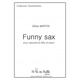 Gilles Martin Funny Sax Mib - printed version