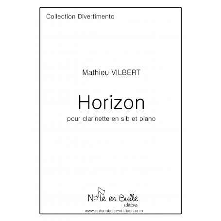 Mathieu Vilbert Horizon - Printed version