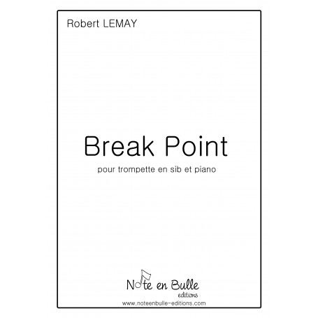 Robert Lemay Break Point - version Pdf