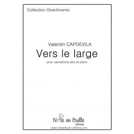 Valentin Capdevila Vers le large - Printed version