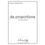 Etienne Hendrickx de proportione - version pdf