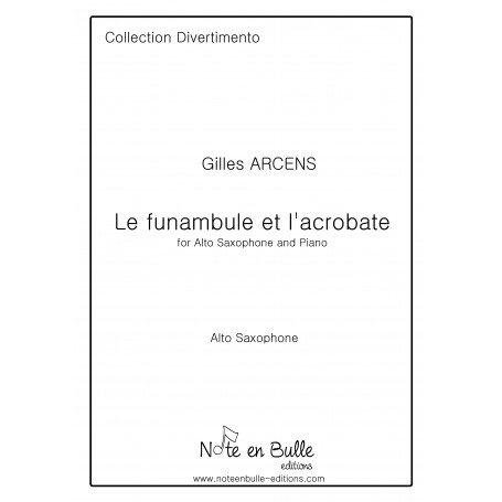 Gilles Arcens Le funambule et l'acrobate - Printed version