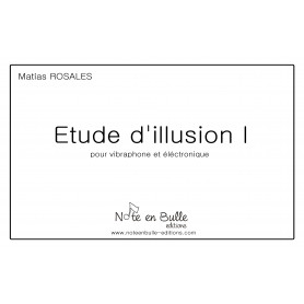 Matías Fernández Rosales Etude d'illusion 1 - Version papier