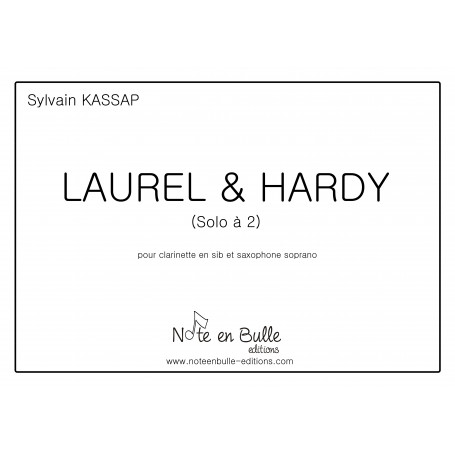 Sylvain Kassap Laurel & Hardy - Printed version