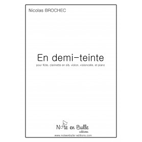 Nicolas Brochec En demi-teinte - Version papier