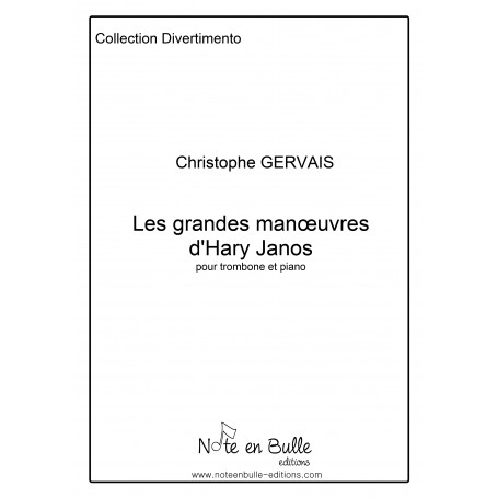 Christophe Gervais Les grandes manoeuvres d'Harry Janos - Version Pdf